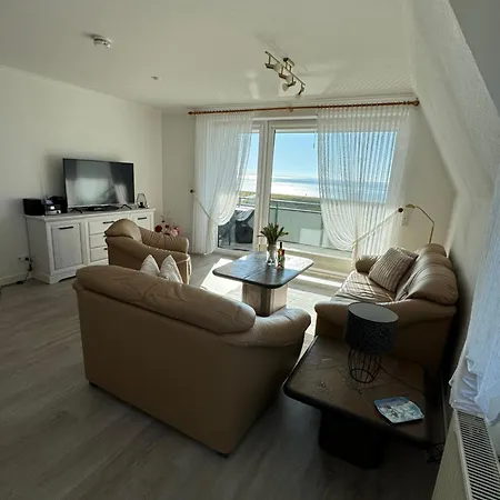 Apartament Seewaerts Wohnen Whg 3 7 Buesumer Tide *